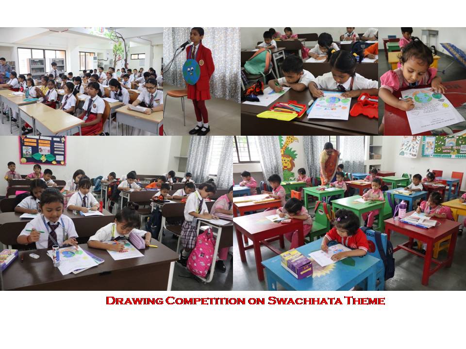 Drawing Competition on Swachhata Theme